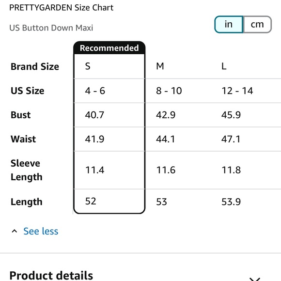 Amazon PrettyGarden Button Down Tiered Puffy Sleeve Pink Midi Dress - Picture 4 of 4